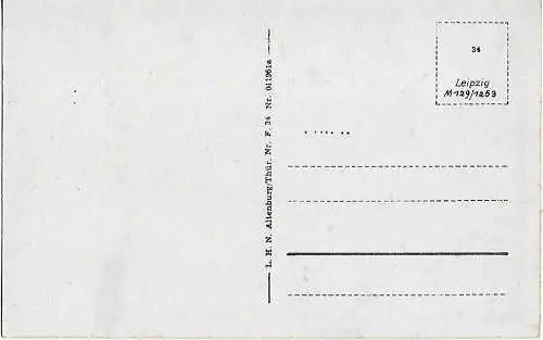AK Altenburg i. Thür. Skatbrunnen. ca. 1913, Postkarte. Ca. 1913, Verlag L.H.N