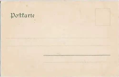 AK Karlsruhe. Festhalle. ca. 1907, Postkarte. Ca. 1907, gebraucht, gut