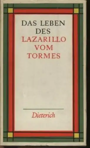 Sammlung Dieterich 87, Das Leben des Lazarillo vom Tormes, Lazarillo de Tormes