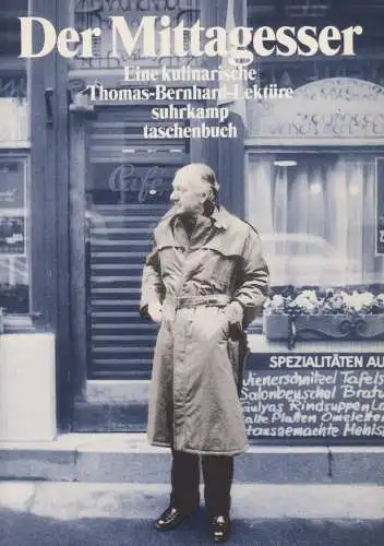 Buch: Der Mittagesser, Haider-Pregler, Hilde, 2001, Suhrkamp Verlag, sehr gut