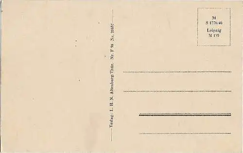 AK Altenburg i. Thür. Orig. Fliegeraufnahme. ca. 1913, Postkarte. Serien  277954