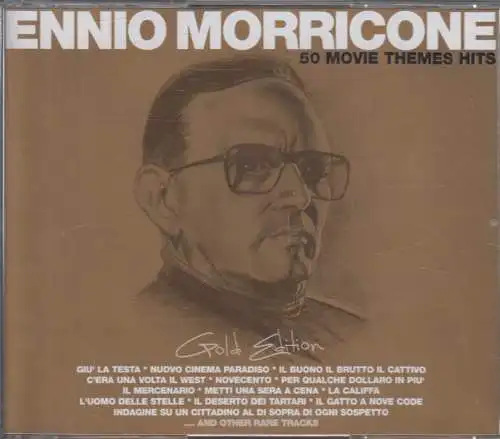 CD-Box: Ennio Morricone, 50 Movie Themes Hits. 2005, 3 CDs, GDM, Filmmusik