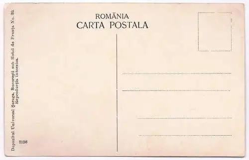 AK Salutari din Romania. Port National. Postkarte, gebraucht, gut, ungelaufen