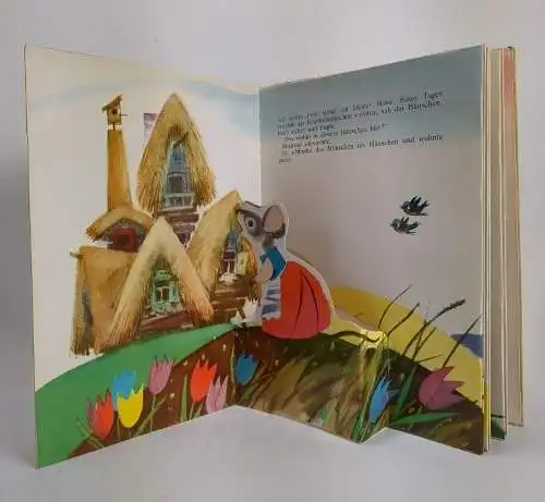 Buch: Das Tierhäuschen. 1983, Verlag Malysch, Russisches Volksmärchen