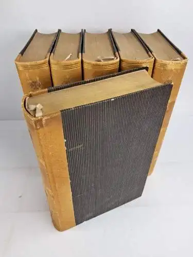 Buch: Heinrich Heine -Gesammelte Werke in sechs Bänden, Aufbau, um 1955, 6 Bände