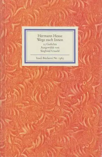 Insel-Bücherei 1365, Wege nach Innen, Hesse, Hermann, 2012, Insel Verlag