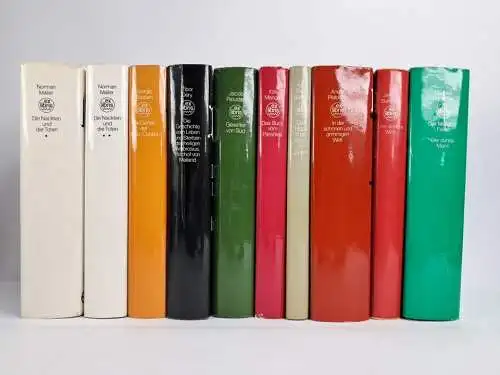 10 Bände ex libris DDR Volk und Welt, Baldwin, Mailer, Dery, Bengavriel ...