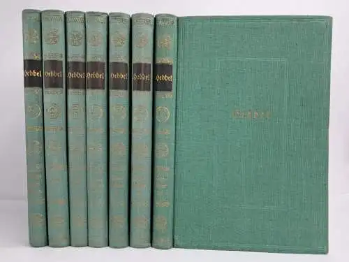 Buch: Hebbels Werke in vier Haupt- und drei Ergänzungsbänden, 7 Bände, Reclam