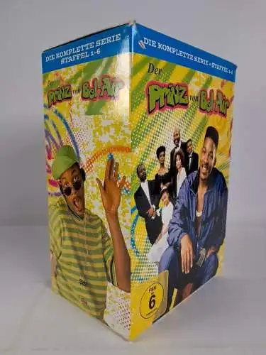6 DVD-Boxen: Der Prinz von Bel-Air. Staffel 1-6 (komplett), Will Smith, Serie