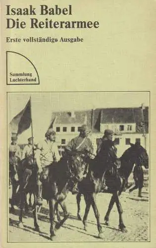 Buch: Die Reiterarmee, Babel, Isaak, 1980, Hermann Luchterhand Verlag