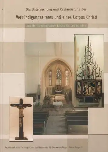 Buch: Die Untersuchung und Restaurierung des Verkündigungsaltares, 2001
