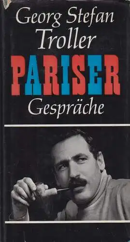 Buch: Pariser Gespräche, Georg Stefan Toller, Bertelsmann, gebraucht, gut