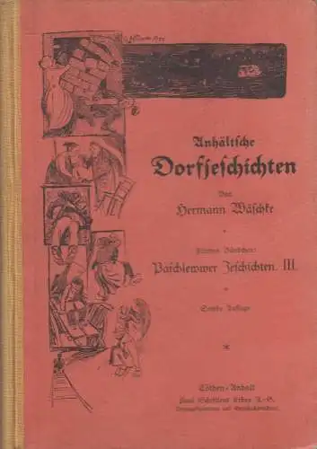Buch: Anhältische Dorfgeschichten Band 5 - Paschlewwer Jeschichten III, Wäschke