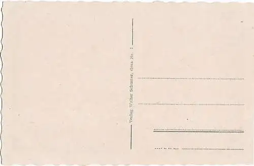 AK Gera. Schloss Osterstein. Küchengarten. ca. 1910, Postkarte. Ca. 1910