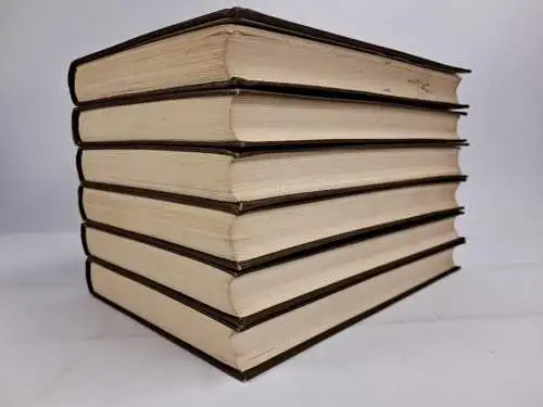 Buch: Die Spinnstube 1-6, W. D. von Horn, 1927, F. W. Hendel Verlag, 6 Bände