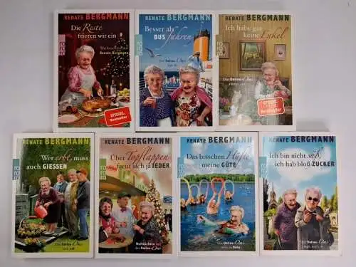 7 Bücher Online-Omi, Renate Bergmann, Rowohlt, Zucker, Topflappen, Hüfte