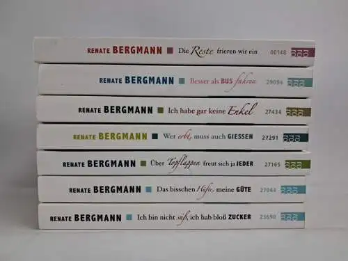 7 Bücher Online-Omi, Renate Bergmann, Rowohlt, Zucker, Topflappen, Hüfte
