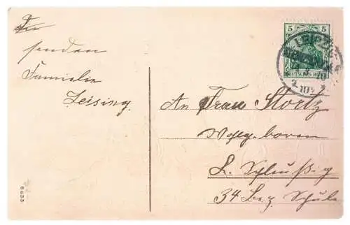 AK Herzlichen Glückwunsch zum Geburtstage, Postkarte. Geburstagskarte