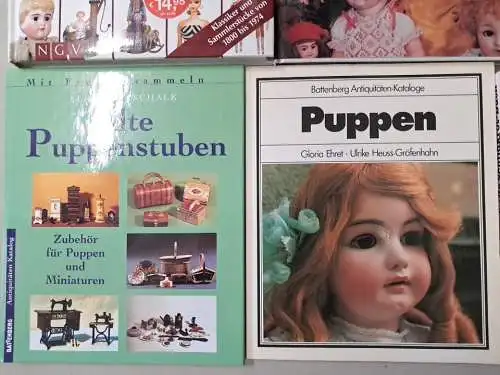 7 Bücher Puppen: Das große Schildkröt-Buch; 1000 Puppen; Das große Puppenbuch...