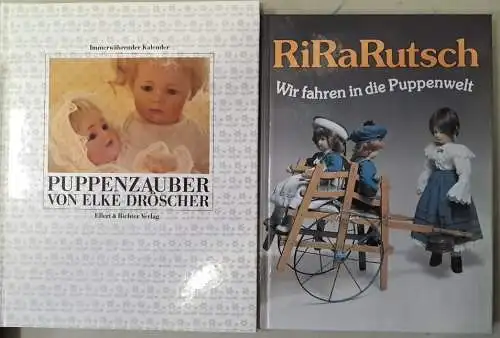 7 Bücher Puppen: Das große Schildkröt-Buch; 1000 Puppen; Das große Puppenbuch...