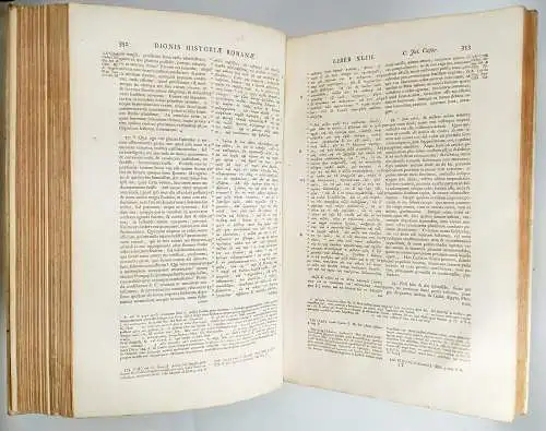 Buch: Cassii Dionis Historiae Romanae, Tom I + II. Ex Edit Reimari, 1750, Herold