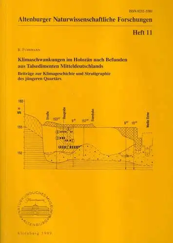 6 Hefte Altenburger Naturwissenschaftliche Forschungen 1997-2000, L. Eißmann