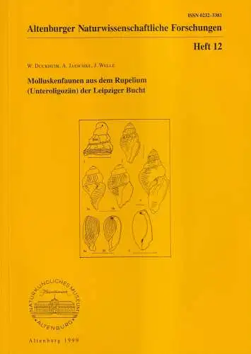 6 Hefte Altenburger Naturwissenschaftliche Forschungen 1997-2000, L. Eißmann