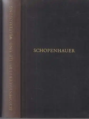Buch: Ausgewählte Schriften: Urwille und Welterlösung, Schopenhauer, Arthur
