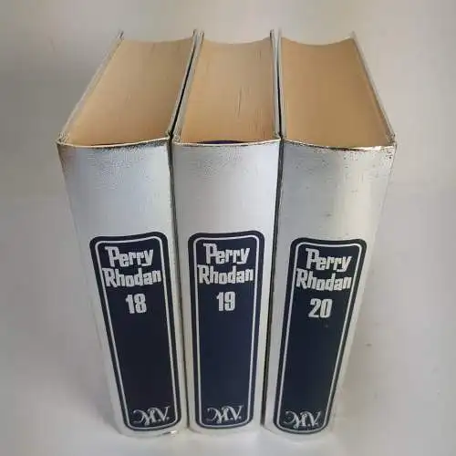 3 Perry Rhodan 18-20 (silber): 4. Zyklus: Das Zweite Imperium, 3 Bände