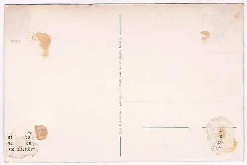 AK 12. Deutsches Turnfest Leipzig 1913, Festwagen. Postkarte, gebraucht, gut