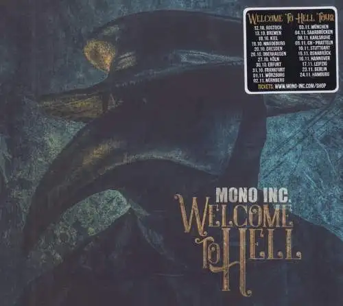 Doppel-CD: Mono Inc., Welcome to Hell. 2018, NoCut, Goth Rock, gebraucht, gut