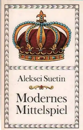 Buch: Modernes Mittelspiel, Suetin, Aleksei. 1988, Sportverlag, gebraucht, gut