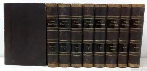 Buch: Brehms Tierleben. 9 Bände, Brehm, Alfred Edmund. 1890, gebraucht, gut
