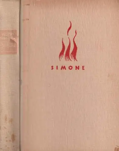 Buch: Simone, Roman. Feuchtwanger, Lion, 1950, Greifenverlag, gebraucht, gut
