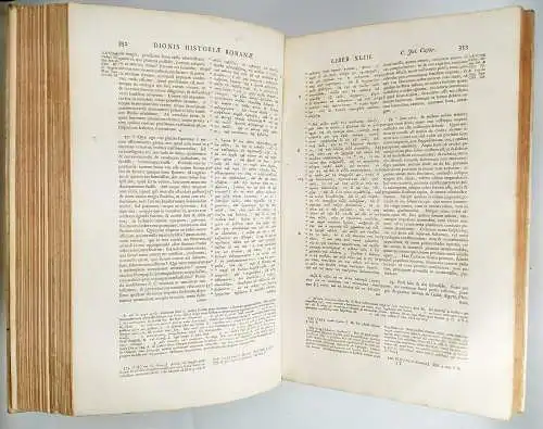 Buch: Cassii Dionis Historiae Romanae, Tom I + II. Ex Edit Reimari, 1750, Herold