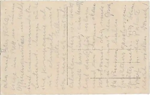 AK Warschau. Reichsbank. ca. 1915, Postkarte. Ca. 1915, gebraucht, gut