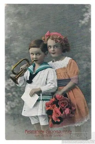 AK Herzlichen Glückwunsch zum Geburtstage, Postkarte. Geburstagskarte 278099