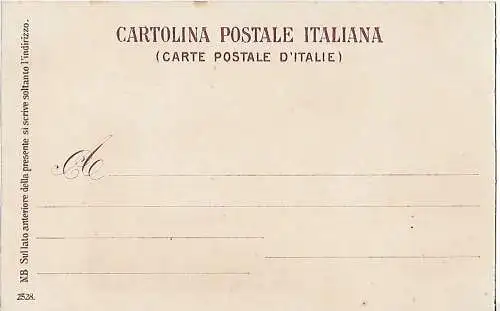 AK Panorama e castello. Isola d Ischia. ca. 1913, Postkarte. Serien Nr, ca. 1913