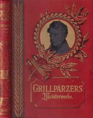 Buch: Meisterwerke. Franz Grillparzer, Minerva, 6 Teile in 1 Band, gebraucht gut