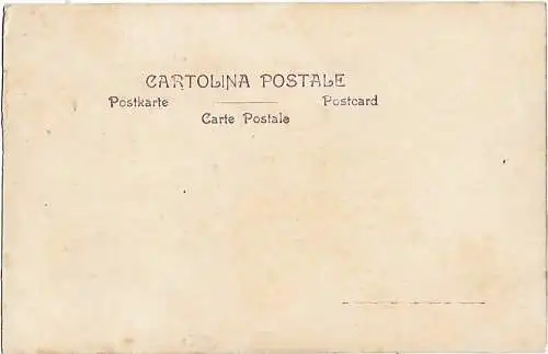 AK Lago di Albano con veduta di Castel Gandolfo. ca. 1912, Postkarte. Ca. 1912