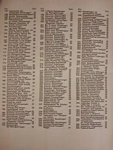 Sammelbilderalbum: Schienenwunder, vollständig, Luxuszüge, Schienenzepp's ...