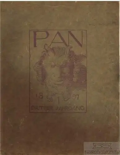 Pan. Heft 1, 3. Jahrgang, 1897. 1897, F. Fontane & Co. Verlag
