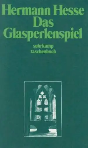 Buch: Das Glasperlenspiel, Hesse, Hermann. Suhrkamp taschenbuch, 1984