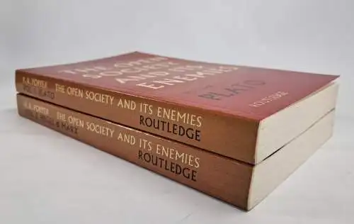 Buch: The Open Society and its Enemies 1+2, Popper, 2 Bände, 1980, Routledge