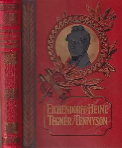 Buch: J. Eichendorff, H. Heine, E. Tegner,  A. Tennyson. 4 in 1 Bände, Minerva