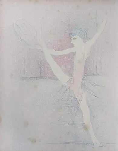 Original-Lithografie: Miss Payne vom Nelson-Theater, Karl Hug, 1925, Cassirer