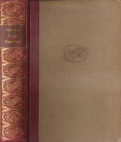Buch: Lady Hamilton, Memoiren einer Favoritin. Alexandre Dumas, Oestergaard Vlg.