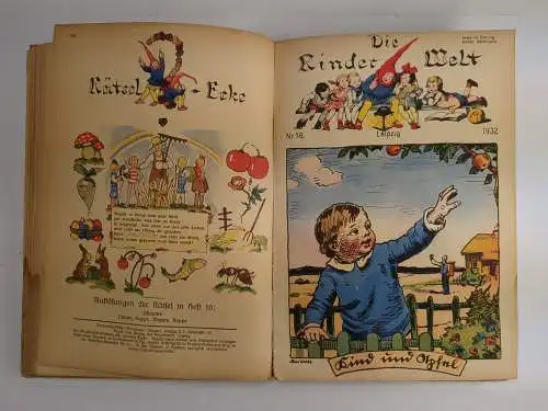 Buch/Zeitschrift: Die Kinder Welt 1932 Nr. 1-26, Nippert, Verlag der Kinderwelt