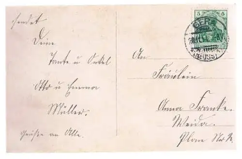 AK Herzlichen Glückwunsch zum Geburtstage, Postkarte. Geburstagskarte, Fo 278107