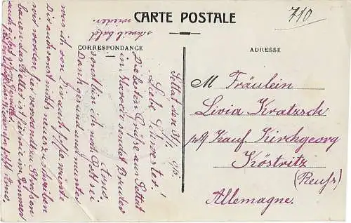 AK Tinseau. edit. Settat. ca. 1905, Postkarte. Ca. 1905, gebraucht, gut